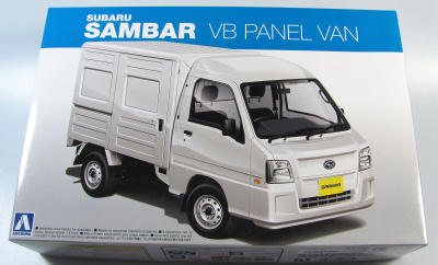 SLEVA 160,-Kč 26% DISCOUNT - Subaru Sambar VB Panel Van - Aoshima