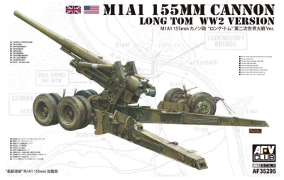 SLEVA  20%  DISCOUNT - M1A1 155mm Cannon "Long Tom" WWII version 1/35 - AFV Club