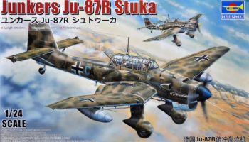 SLEVA 330,-Kč 15% DISCOUNT - Junkers Ju-87R Stuka 1/24 - Trumpeter