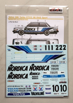 Volvo 240 Turbo - SKDecals