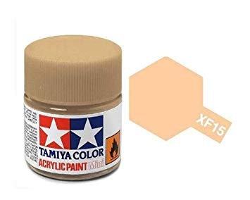 XF-15 Flat Flesh Acrylic Paint Mini XF15 - Tamiya
