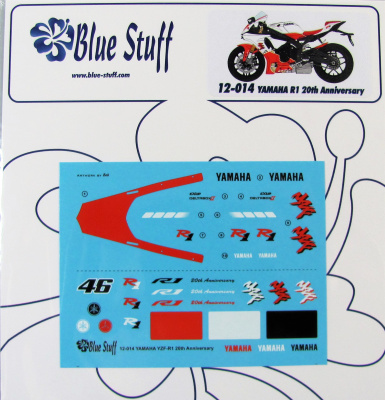 Yamaha YZF R1M 20th Anniversary - Blue Stuff
