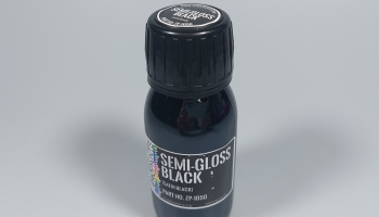 Semi Gloss Black Paint 60ml - Zero Paints