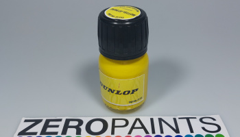 Dunlop Tyre Yellow 30ml - Zero Paints