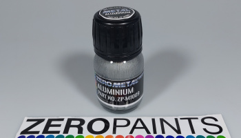 Aluminium Paint 30ml - Zero Metal Finishes - Zero Paints