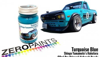 Turquoise Blue Paint - Shingo Yamamoto’s Hakotora 60ml - Zero Paints