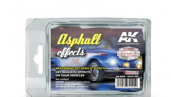 ASPHALT EFFECTS (RACE SET) - AK-Interactive