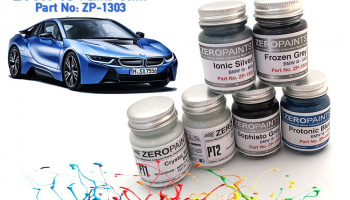 BMW i8 Ionic Silver 30ml - Zero Paints