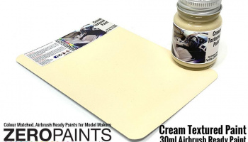 Cream Textured Paint 30ml - Zero Paints