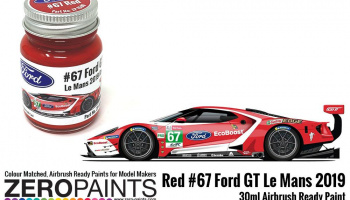 #67 Ford GT Le Mans Red Paint 30ml - Zero Paints