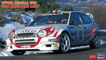 Toyota Corolla WRC 2000 Monte-Carlo Rally 1/24 - Hasegawa