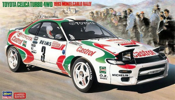 Toyota Celica Turbo 4WD 1993 Monte Carlo Rally - Hasegawa