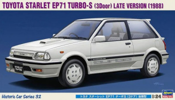 Toyota Starlet EP71 Turbo-S (3 Door) Late Version (1988) - Hasegawa