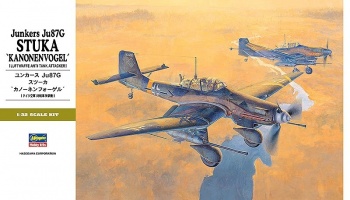 JUNKERS Ju87G STUKA KANONENVOGE (1:32) - Hasegawa