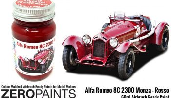 Alfa Romeo 8C 2300 Monza Rosso - Paint 60ml - Zero Paints