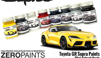 Toyota GR Supra Lightning Yellow Paint 30ml - Zero Paints
