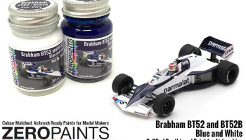 Brabham BT52 and BT52B Blue and White Paint Set 2x30ml - Zero Paints