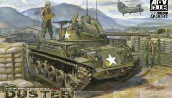 M42A1 Duster (Late Type) Vietnam War (1:35) - AFV Club