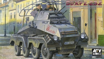 SD.KFZ 232 8 RAD (1:35) - AFV Club