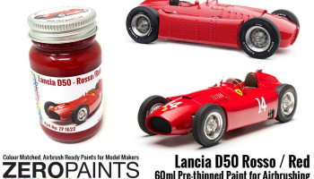 Lancia D50 Rosso/Red Paint 60ml - Zero Paints