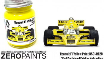 Renault F1 Yellow Paint RS01-RE20 30ml - Zero Paints
