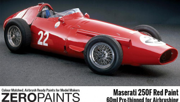 Maserati 250F Red Paint 60ml - Zero Paints