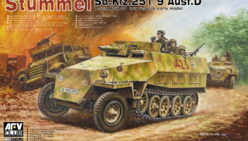 Sd.Kfz. 251/9 Ausf. D early type 1/35 - AFV Club
