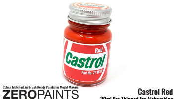 Castrol Red Paint 30ml - Zero Paints