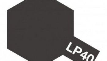 LP-40 Metallic Black 10ml - Tamiya