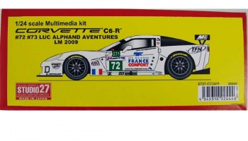 205,-Kč SLEVA (10% Discount) Chevrolet Corvette C6R #72 LM 2009 - Studio27