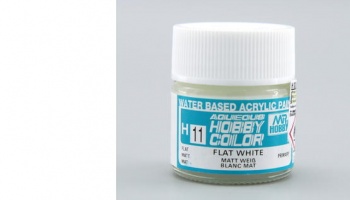 Hobby Color H 011 - Flat White - Gunze