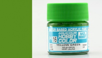 Hobby Color H016 Yellow Green 10ml - Gunze
