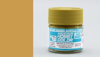 Hobby Color H071 Middle Stone 10ml - Gunze