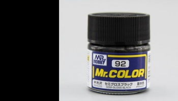 Mr. Color C092 - Semi Gloss Black - Gunze