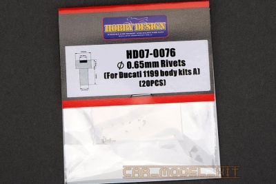 0.65mm Rivets (For Ducati 1199 body kits A) - Hobby Design