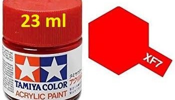 XF-7 Flat Red Acrylic Paint 23ml XF7 - Tamiya