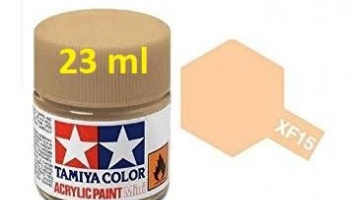 XF-15 Flat Flesh Acrylic Paint 23ml  XF15 - Tamiya