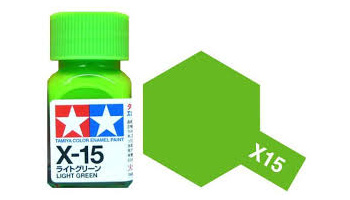 X-15 Light Green Enamel Paint X15 - Tamiya