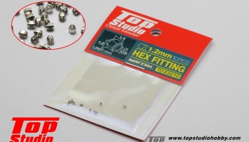 Hex Fitting 1.6mm - Top Studio