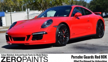 Porsche Guards Red 80K - Zero Paints