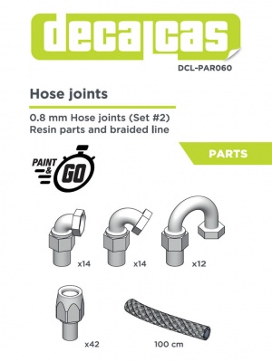 0.8mm Hose Joints set 2, 1/20 - Decalcas