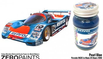Pearl Blue Porsche 962C Le Mans 24 Hours 1990 60ml - Zero Paints