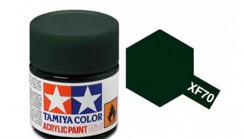 XF-70  Dark Green 2 Acrylic Paint Mini XF70 - Tamiya