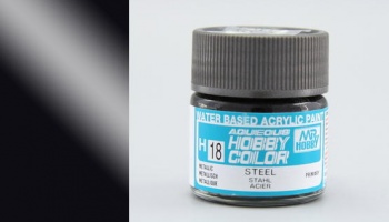 Hobby Color H 018 - Steel Mettalic - Gunze