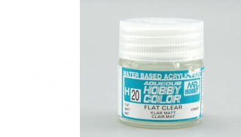 Hobby Color H 020 - Flat Clear - Gunze