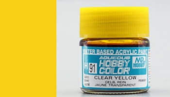 Hobby Color H 091 - Clear Yellow  - Gunze