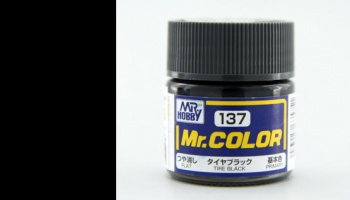 Mr. Color C 137 - Tire Black Matt - Gunze