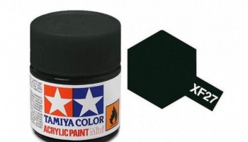 XF-27  Black Green Acrylic Paint Mini XF27 - Tamiya