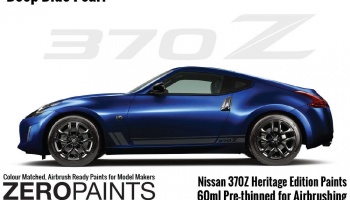 Nissan 370Z Heritage Edition Deep Blue Pearl Paints 60ml - Zero Paints