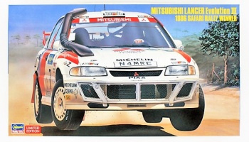 Mitsubishi Lancer Evolution III 1996 Safari Winner - Hasegawa